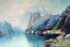 Лев Лагорио. Фиорд в Норвегии, 1899