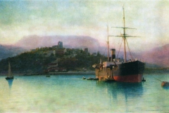 Лев Лагорио. Алушта, 1889