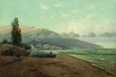 Лев Лагорио. Берег моря, 1880-е