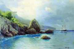 Лев Лагорио. Берег моря, 1899