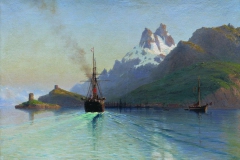 Лев Лагорио. бодё на Лофотенских островах, Норвегия, 1893