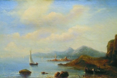 Лев Лагорио. Гавань, 1859