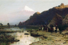 Лев Лагорио. Горный пейзаж, 1886