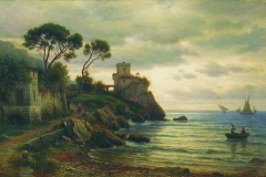 Лев Лагорио. Итальянский пейзаж, 1870