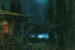 Лев Лагорио. Крым ночью, 1893