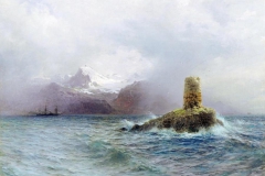 Лев Лагорио. Лофотенский остров, 1895
