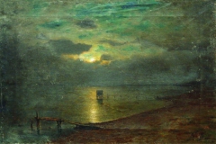 Лев Лагорио. Море. Лунная ночь, 1901