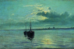 Лев Лагорио. Морской пейзаж, 1885