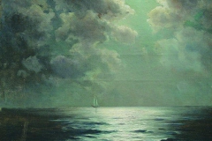 Лев Лагорио. Морской пейзаж, 1886