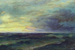 Лев Лагорио. Морской пейзаж, 1901