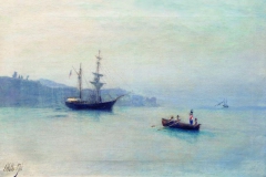 Лев Лагорио. Морской пейзаж,1901god