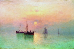 Лев Лагорио. Морской пейзаж, 1902