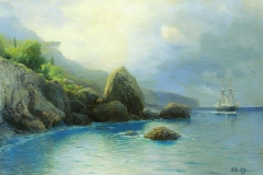 Лев Лагорио. На берегу, 1899