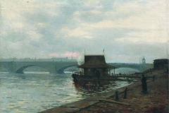 Лев Лагорио. Набережная в Санкт-Петербурге, 1896