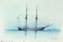 Лев Лагорио. «Нева», 1850