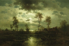 Лев Лагорио. Ночной пейзаж, 1886